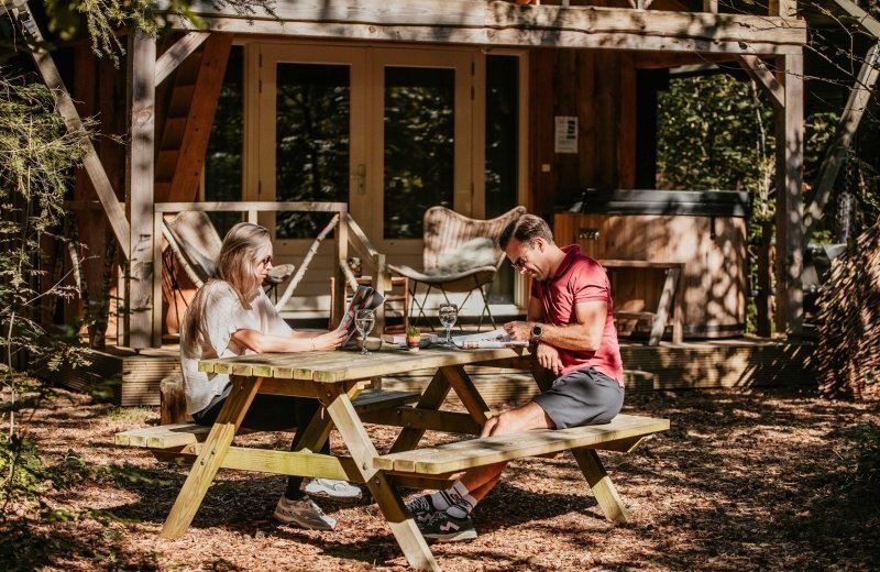 Bungalows en Safaritenten midden in het bos