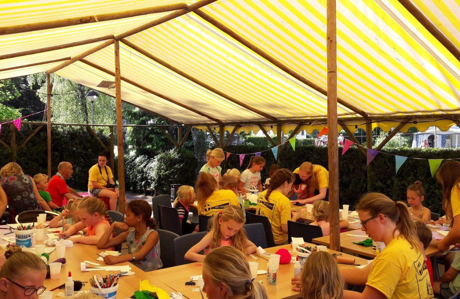 Natuurcamping veluwe animatie